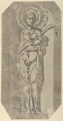 A female Saint, 16th century