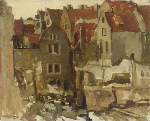 The Demolition of the Grand Bazar de la Bourse on the Nieuwendijk