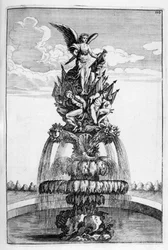 Fountain design, 1664