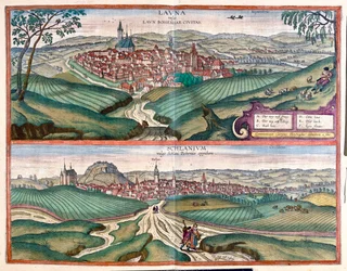 Louny, Slany, Czech Republic - in 