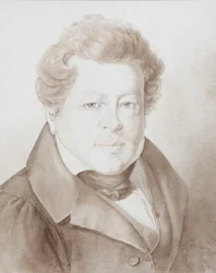 Portrait of Alexander Ivanovich Turgenev 1784-1845