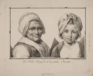 Mother Brigide and Little Javotte