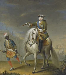 Empress Elisabeth with an Arab boy