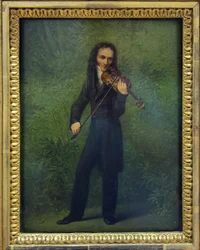 Portrait of Niccolò Paganini, 1830-1831