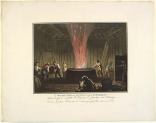 The Opening of the Top of a Furnace