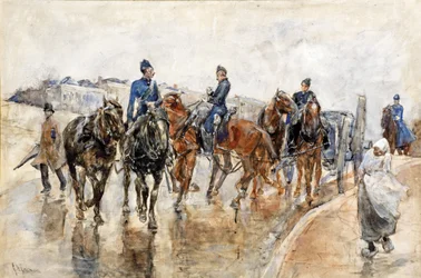 Returning from the Manoeuvres