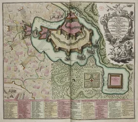 Allegorical Map of the Siege of the Castle of Love