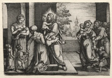 Christ with Little Children, c. 1548