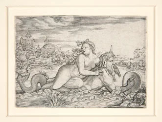 Maiden Abducted by Sea Monster