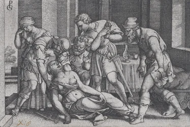Suicide of Lucretia, from Scenes from Roman History