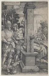 Titus Manlius, from Roman Heroes, 1535