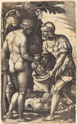 Tomyris with the Head of Cyrus