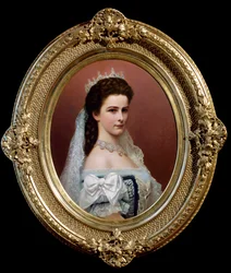 Bust of Elisabeth of Austria (nicknamed Sisi)