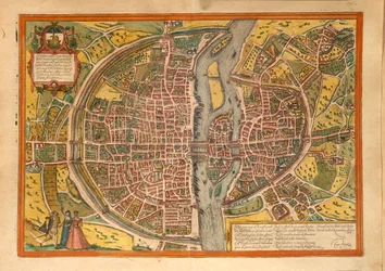 Map of Paris
