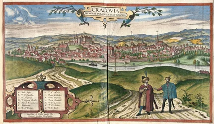 Cracow, Poland (engraving)