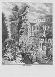 The Masquerade in Ranelagh gardens