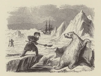 The Young Nelson Killing a Polar Bear