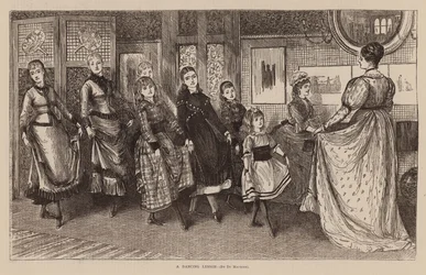 A Dancing Lesson (engraving)
