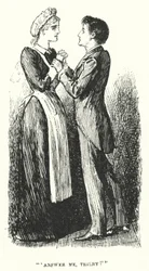 Illustration for Trilby by George du Maurier