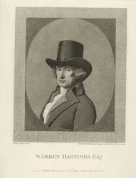 Portrait of Warren Hastings, Esq., Published 1795 (engraving)