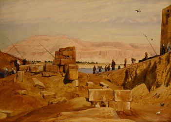 Figures at Work, Luxor