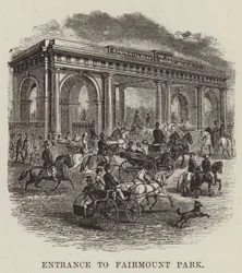 Entrance to Fairmount Park
