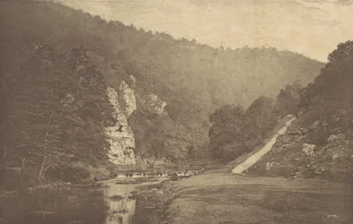 In Dove Dale, 1880s, printed 1888