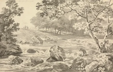 River with Angler