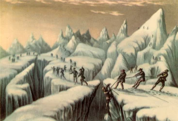 Stage in the ascent of Mont Blanc