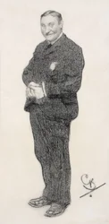 Portrait of H G Wells