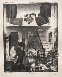 The Studio, Christmas 1916