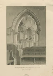 Lichfield - Interior of St. Michael