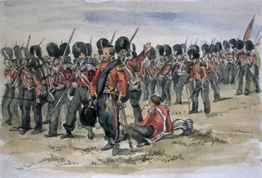 "March on the Alma", Crimean War, 1854