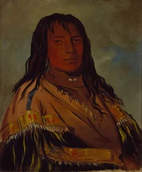 Chá-tee-wah-née-che, No Heart, Chief of the Wah-ne-watch-to-nee-nah Band