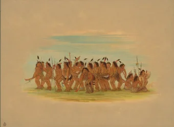 Dog Dance - Sioux, 1861