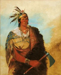 Go-to-kow-pah-ah, Stands by Himself, a Distinguished Brave