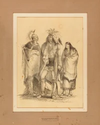Group of Algonquian and Iroquoian Indian--no. 1