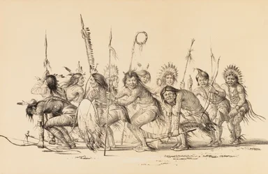 Indians in a Circle, Dancing--no. 30
