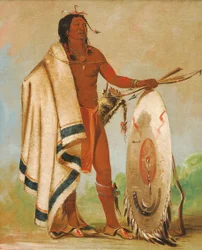 Kotz-a-tó-ah, Smoked Shield, a Distinguished Warrior