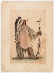 Mah-to-toh-pa, the Mandan Chief