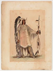 Mah-to-toh-pa, the Mandan Chief