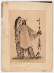 Mah-to-toh-pa, the Mandan Chief