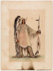 Mah-to-toh-pa, the Mandan Chief