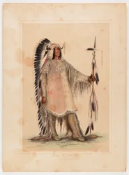Mah-to-toh-pa, the Mandan Chief