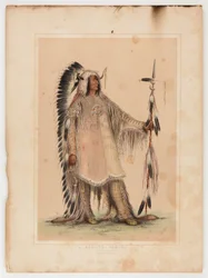Mah-to-toh-pa, the Mandan Chief