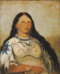 Mi-néek-ee-súnk-te-ka, Mink, a Beautiful Girl