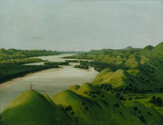 River Bluffs, 1320 Miles above St. Louis