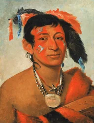 Sha-wá-no, The South, a Noted Warrior