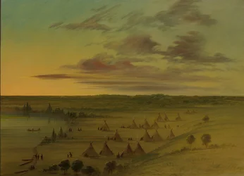Sioux Village - Lac du Cygne