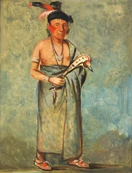 Span-e-o-née-kaw, The Spaniard, 1828